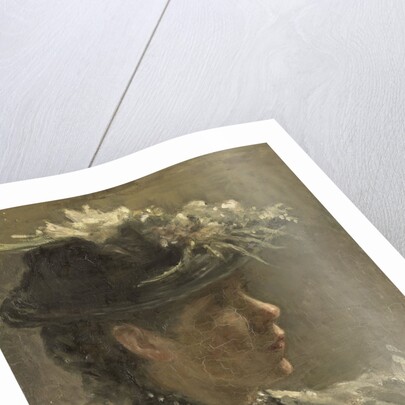 Model Study of Sijtje van Bemmel by Jozef Israëls