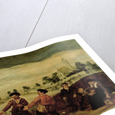 Fishermen along the Amstel River in Amsterdam in the vicinity of the Pauwentuin (Peacock Garden) by Arent Arentsz.