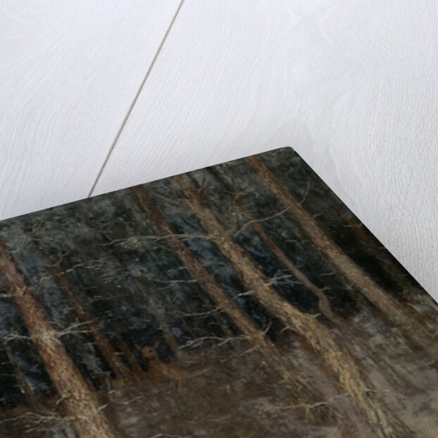 Mystical paths, forest scene by Gust van de Wall Perné