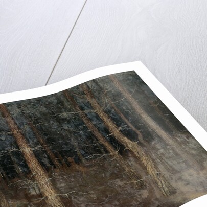 Mystical paths, forest scene by Gust van de Wall Perné