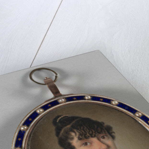 Portrait of a Surinamese Girl by Anonymous