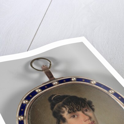 Portrait of a Surinamese Girl by Anonymous