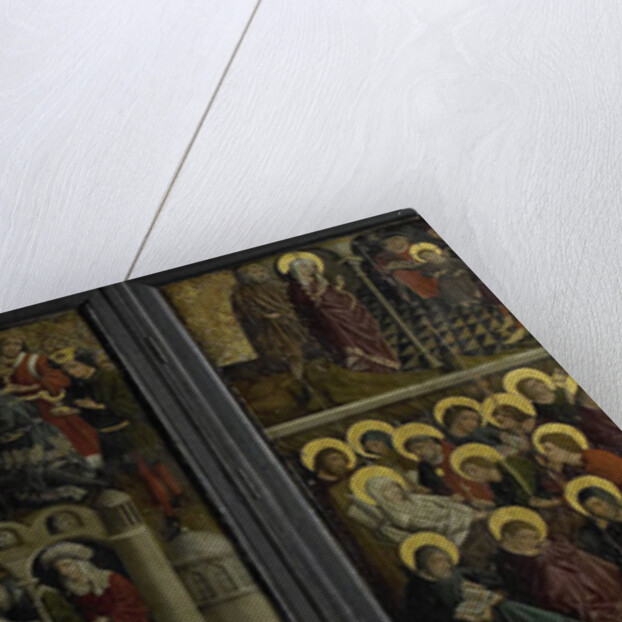 Triptych with Scenes from the Life of the Virgin by Anonymous