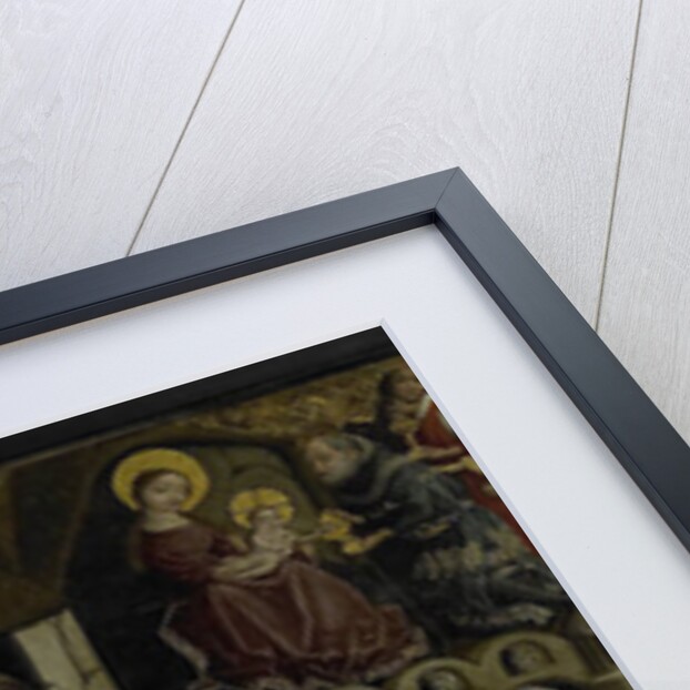 Triptych with Scenes from the Life of the Virgin by Anonymous