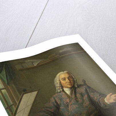 Portrait of the Engraver Jan Casper Philips by Tibout Regters