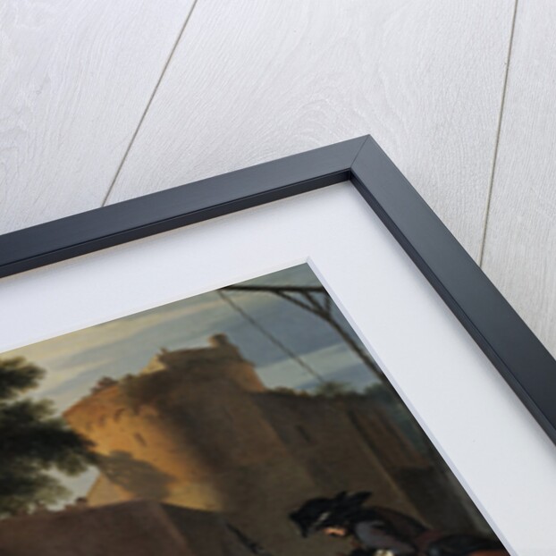 Dice Game at the Gallows by Jan van Huchtenburg