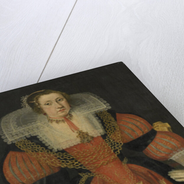 Portrait of Sophia de Vervou (Saepke or Sophia de Vervou) by L.J. Woutersin