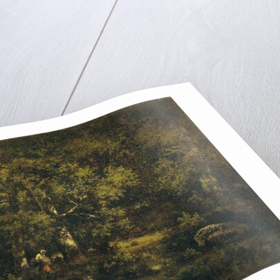 The Forest of Fontainebleau France by Narcisse Virgile Diaz de la Peña