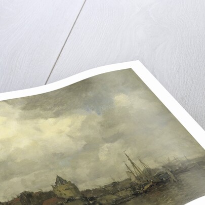 The Schreierstoren the exterior Amsterdam, The Netherlands by Jacob Maris