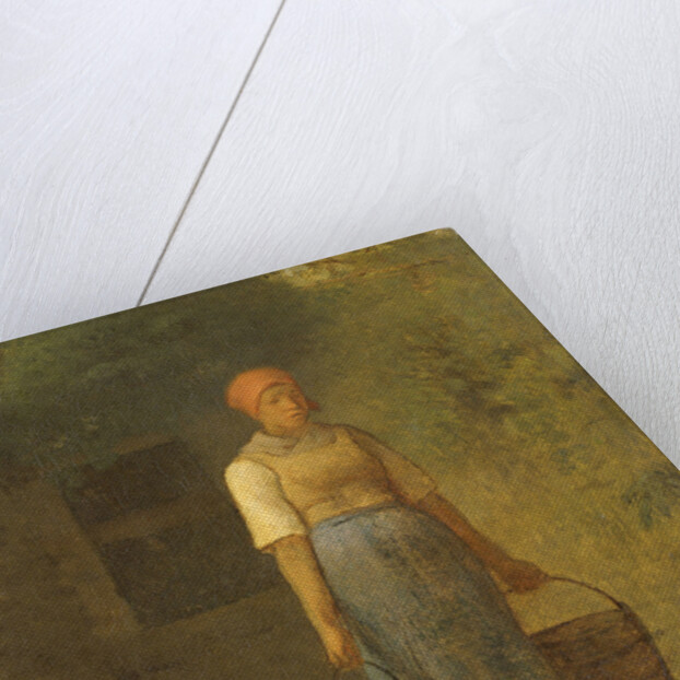 Girl carrying Water by Jean François Millet