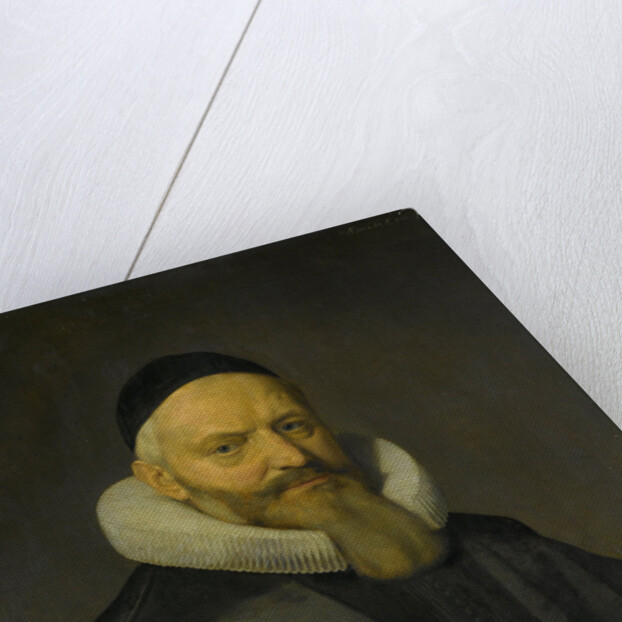 Portrait of Anthony de Wale, Professor of Theology in Leiden, The Netherlands by David Bailly