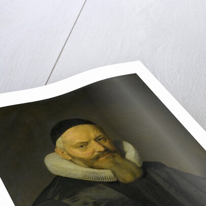Portrait of Anthony de Wale, Professor of Theology in Leiden, The Netherlands by David Bailly
