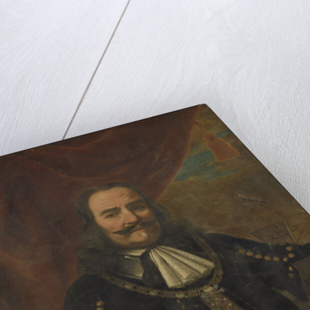 Portrait of Lieutenant-Admiral Michiel Adriaanszoon de Ruyter by Ferdinand Bol