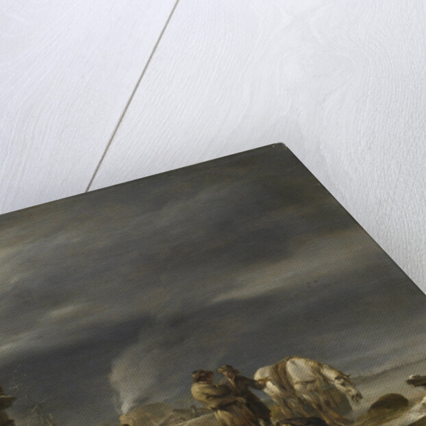 Winter Landscape near a Town by Nicolaes Pietersz. Berchem