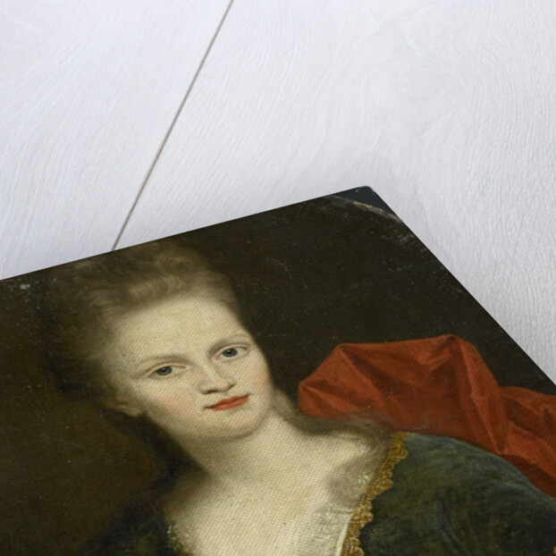 Anna Margaretha van Petcum. Wife of Johan Arnold Zoutman by Johan van Diest
