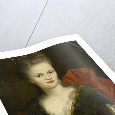 Anna Margaretha van Petcum. Wife of Johan Arnold Zoutman by Johan van Diest
