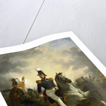 Lieutenant-General Frederik Knotzer in the Battle of Houthalen, during the 10 Days' Campaign, 1831 by Nicolaas Pieneman