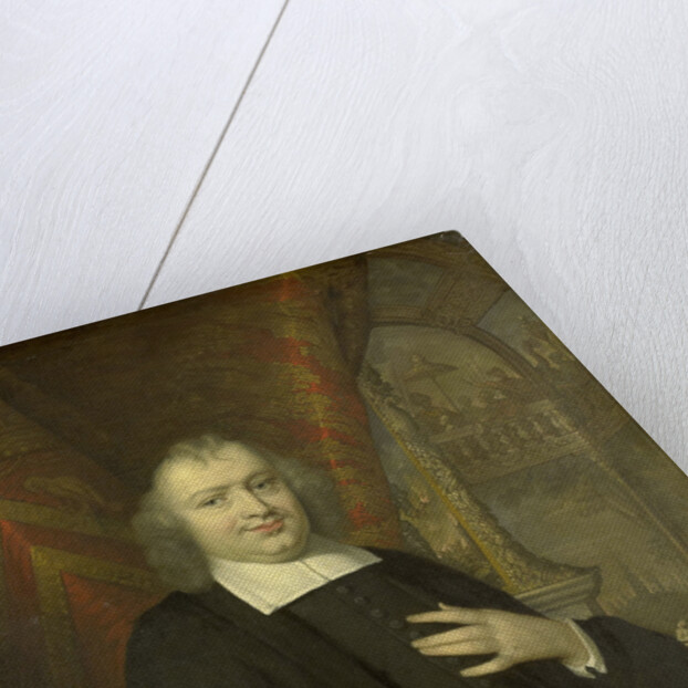 Portrait of Gaspar Fagel, Grand Pensionary of Holland after 1672 by Johannes Vollevens I