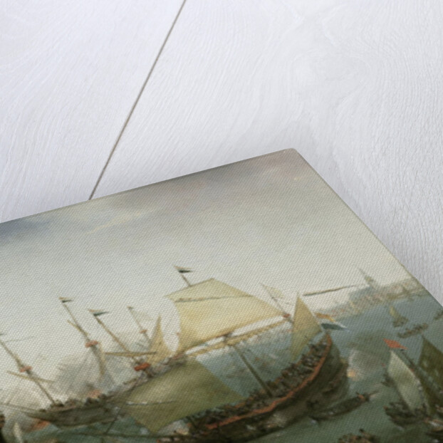 The Return to Amsterdam of the Second Expedition to the East Indies by Hendrik Cornelisz. Vroom