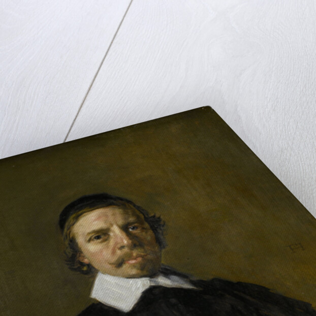 Portrait of a Man, possibly a Preacher by Frans Hals