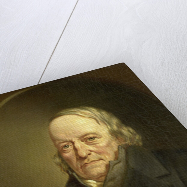 Portrait of Johannes Kinker, Poet and Philosopher, Professor at Liège Luik Belgium by Jan Cornelis van Rossum