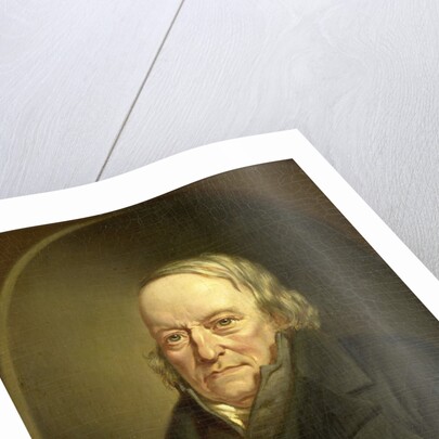 Portrait of Johannes Kinker, Poet and Philosopher, Professor at Liège Luik Belgium by Jan Cornelis van Rossum