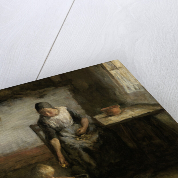 The potato peeler by Jacob Simon Hendrik Kever