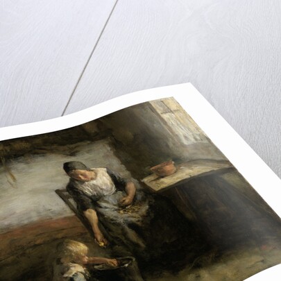 The potato peeler by Jacob Simon Hendrik Kever