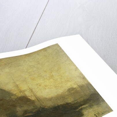 Ships in the port of Dordrecht, The Netherlands by Jacob Maris