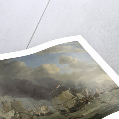 The Battle of Livorno by Reinier Nooms