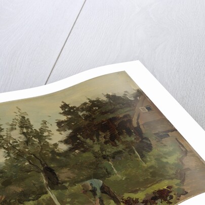 Kitchen garden by Willem Witsen