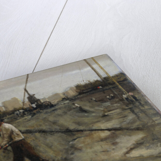 Building site in Amsterdam, The Netherlands by George Hendrik Breitner