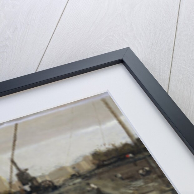 Building site in Amsterdam, The Netherlands by George Hendrik Breitner