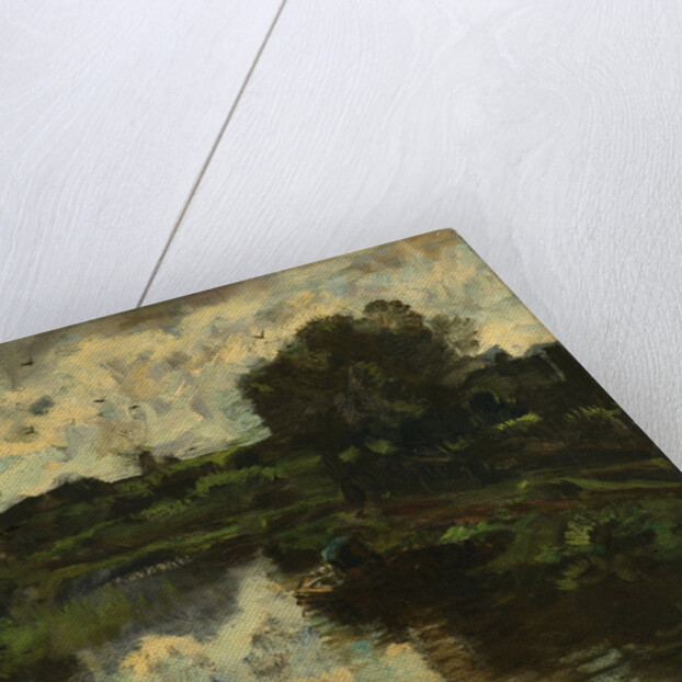 Polder after storm by Jacob Maris