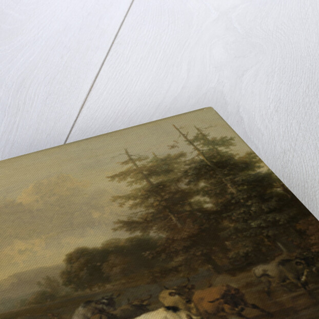 The Cattle Herd by Nicolaes Pietersz. Berchem