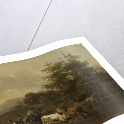 The Cattle Herd by Nicolaes Pietersz. Berchem