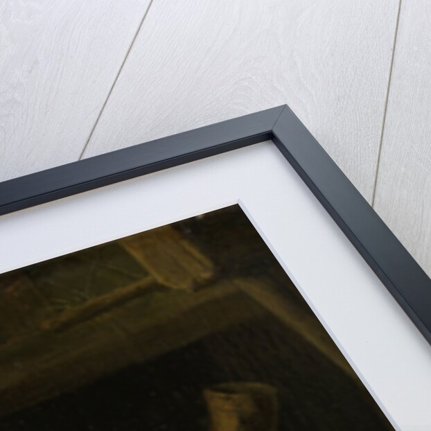 A baker blowing his horn by Adriaen van Ostade