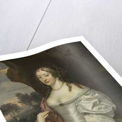 Portrait of Jacoba van Orliens, Wife of Jacob de Witte of Haamstede by Jan Mijtens