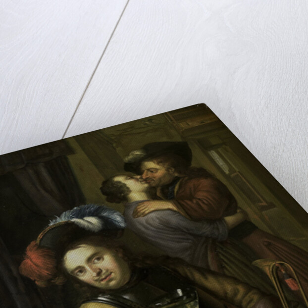 Soldier Scene by Carel de Moor II