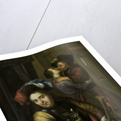 Soldier Scene by Carel de Moor II