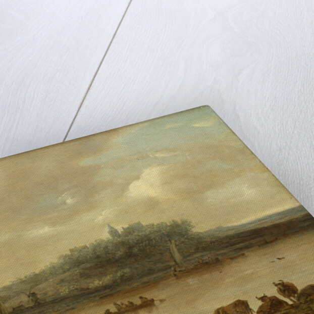 View of the Rhine and the Elterberg by Anonymous