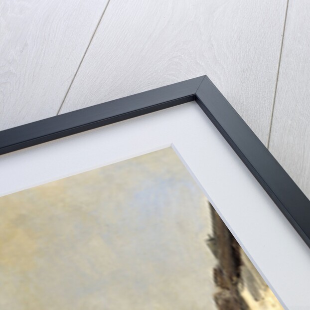 View of the Church of Notre Dame de Lorette and the Rue Fléchier, Paris France by Antoine Vollon