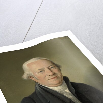 Portrait of Cornelis Sebille Roos, Art Dealer in Amsterdam and Inspector of the National Konst-Gallery and the Huis ten Bosch in The Hague by Adriaan de Lelie