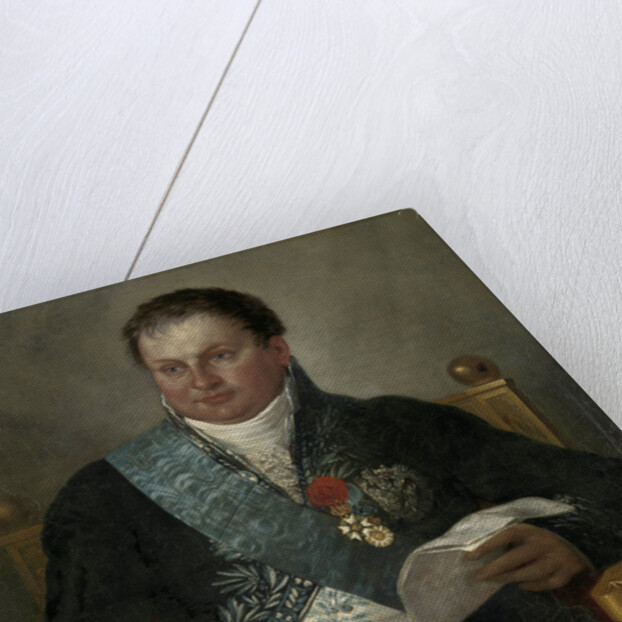 Portrait of Isaac Jan Alexander Gogel by Mattheus Ignatius van Bree