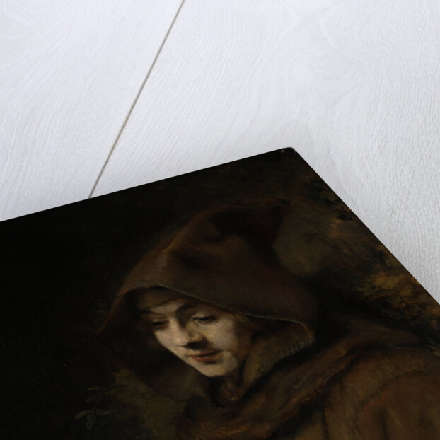 Rembrandt’s Son Titus in a Monk’s Habit by Rembrandt Harmensz. van Rijn