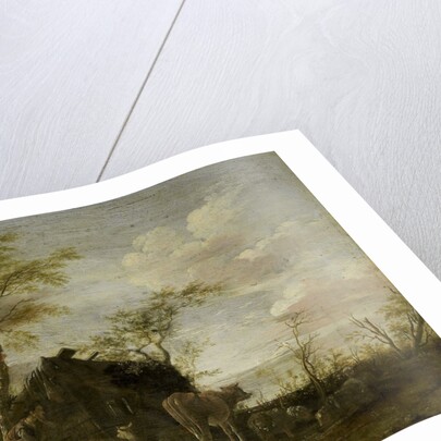 A herdsman's hut by Paulus Potter