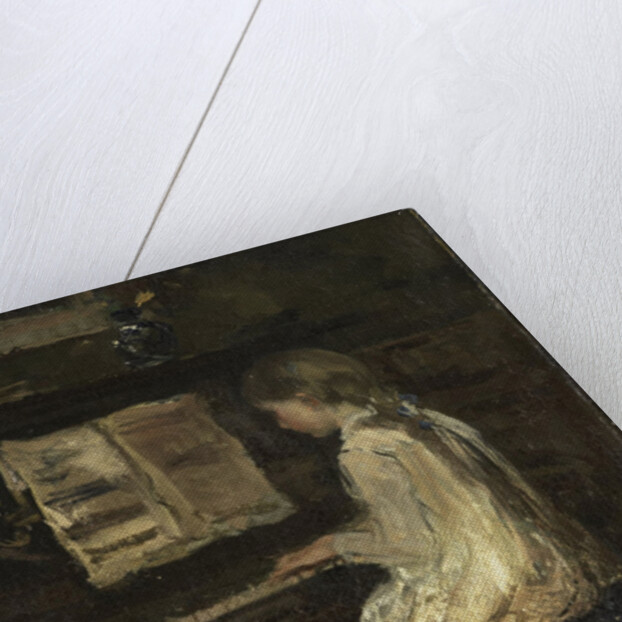 Girl at the Piano by Jacob Maris