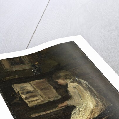 Girl at the Piano by Jacob Maris