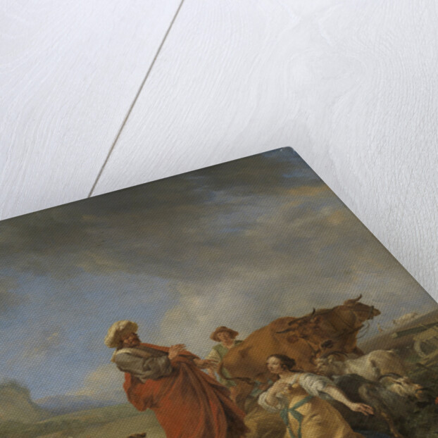 Ruth and Boaz by Nicolaes Pietersz. Berchem