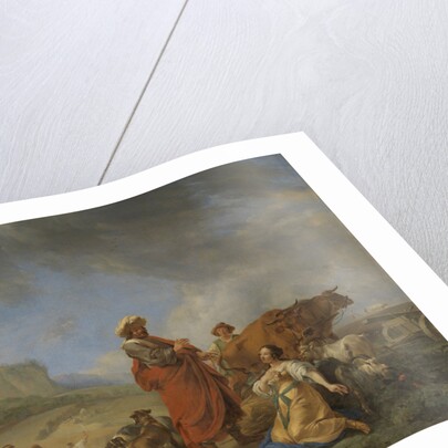 Ruth and Boaz by Nicolaes Pietersz. Berchem